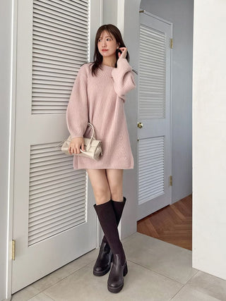 Raccoon Mini Knit Dress