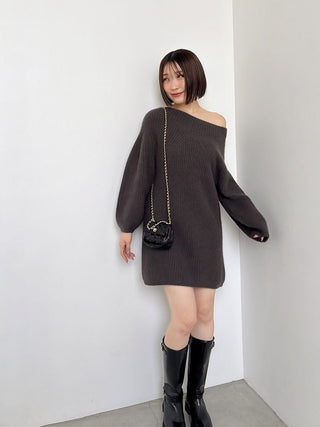 Raccoon Mini Knit Dress