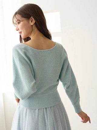 Tulle skirt set with cardigan