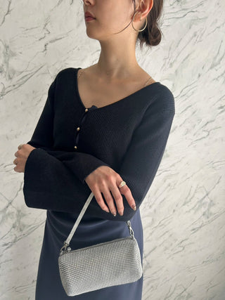 Satin Cami Dress and Knit Cardigan Set