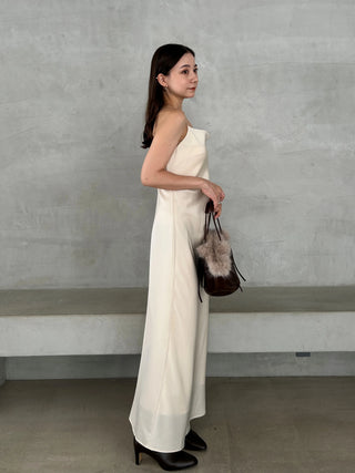 Satin Cami Dress and Knit Cardigan Set