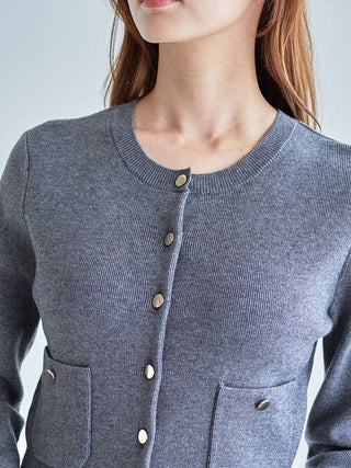 Eco Knit Cardigan & Tiered Skirt Set