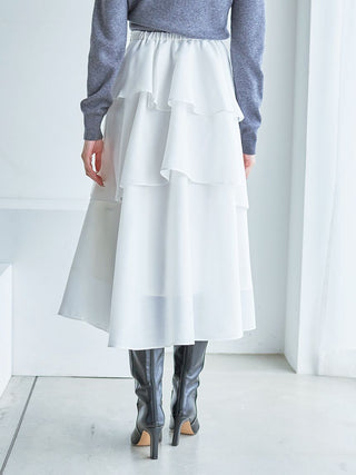 Eco Knit Cardigan & Tiered Skirt Set