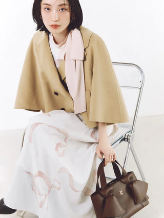 Ribbon Detail Cardigan Set Dress