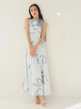 Ribbon Detail Cardigan Set Dress