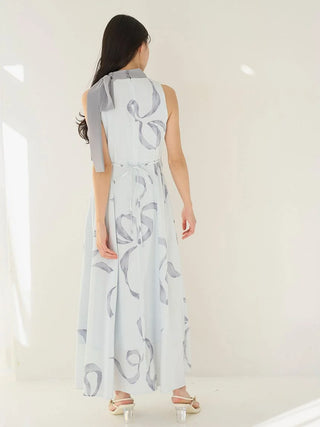 Ribbon Detail Cardigan Set Dress