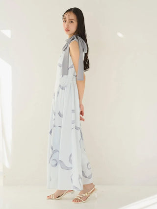 Ribbon Detail Cardigan Set Dress