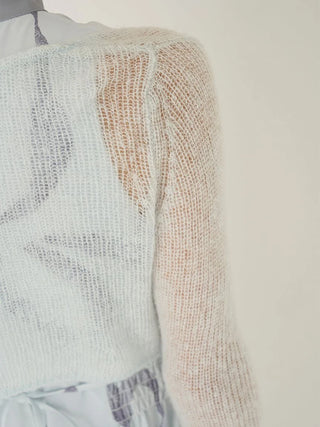 Ribbon Detail Cardigan Set Dress