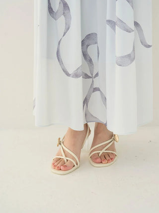 Ribbon Detail Cardigan Set Dress