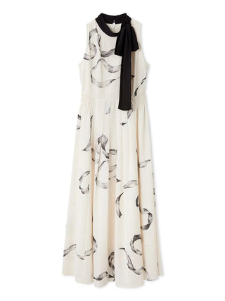 Ribbon Detail Cardigan Set Dress