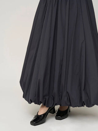 【Chacott】Knit Balloon Dress