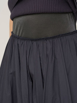 【Chacott】Knit Balloon Dress
