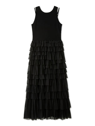 Mixed Media Knit Dress