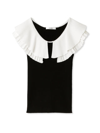 Knit Pleated Layered Top