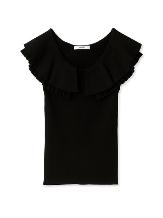 Knit Pleated Layered Top