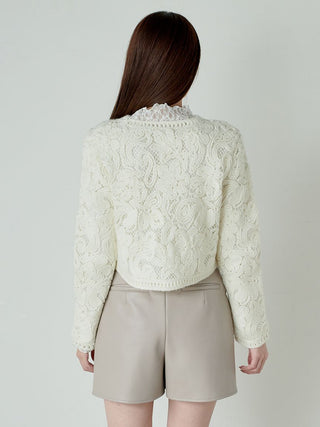 Cord Embroidery Cardigan
