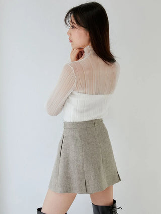 Sheer Knit Pullover