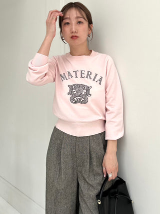 Emblem Jacquard Knit Pullover