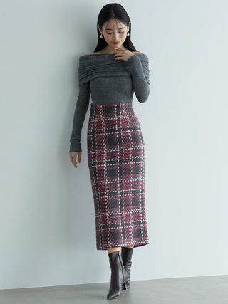 Gathered Asymmetric Knit Pullover