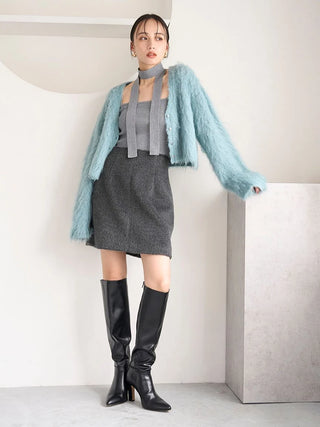 Knit Ensemble with Scarf