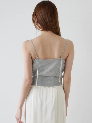 Asymmetrical Ensemble Camisole Cardigan