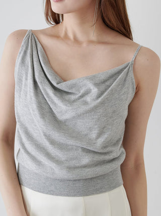 Asymmetrical Ensemble Camisole Cardigan