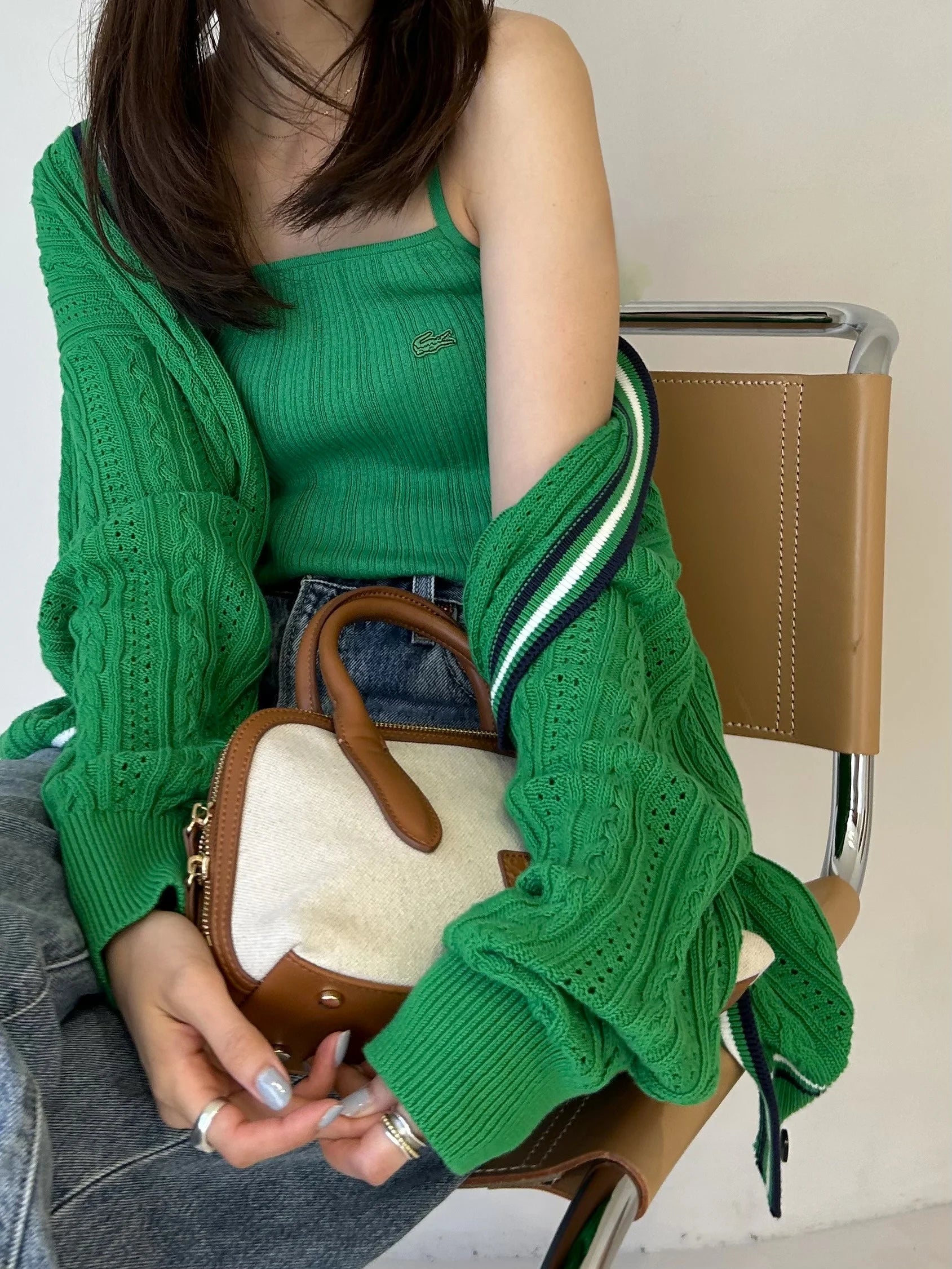 LACOSTE Knit Cardigan – SNIDEL LACOSTE Knit Cardigan – SNIDEL