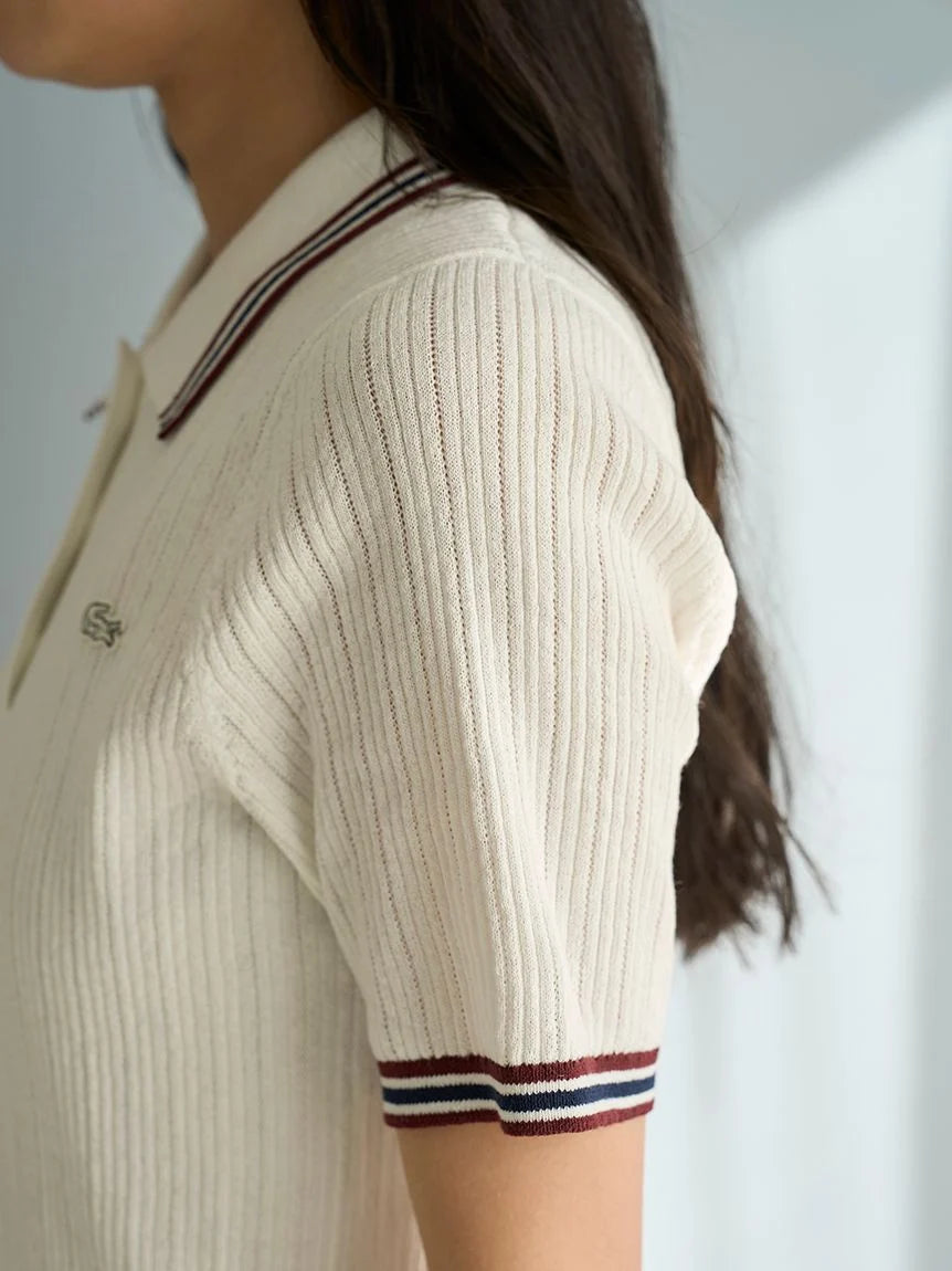 LACOSTE Polo Knit – SNIDEL LACOSTE Polo Knit – SNIDEL