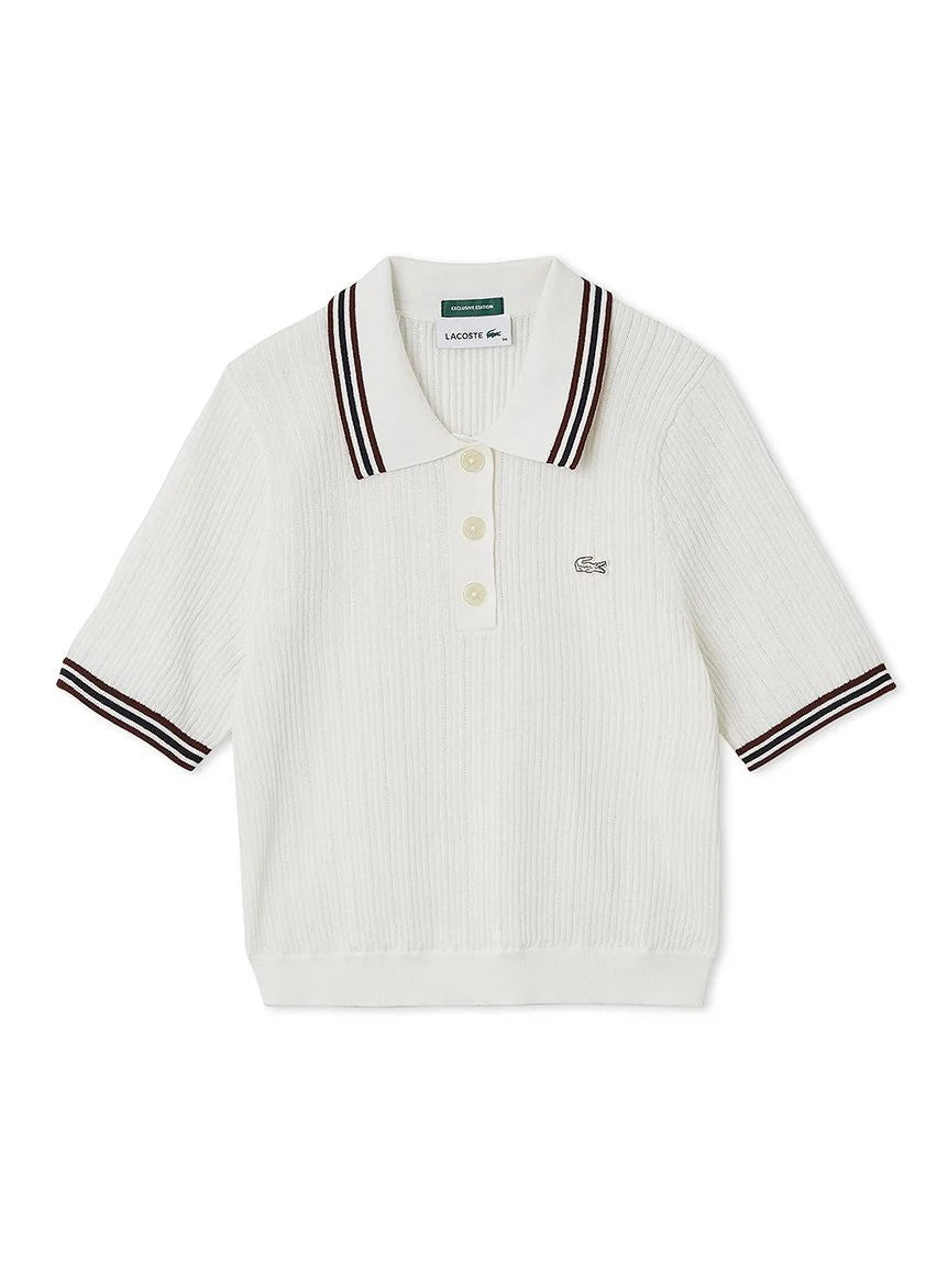 LACOSTE Polo Knit – SNIDEL LACOSTE Polo Knit – SNIDEL