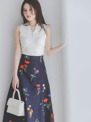 Sustainable Knit Pullover with Collar