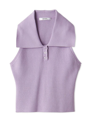 Sustainable Knit Pullover with Collar