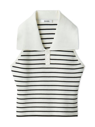 Sustainable Knit Pullover with Collar