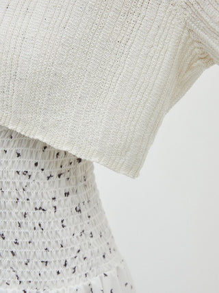 Ribbed Sheer Cardigan