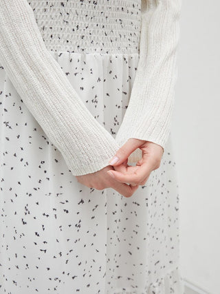 Ribbed Sheer Cardigan