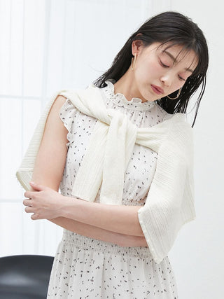 Ribbed Sheer Cardigan