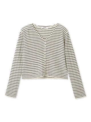 Ribbed Sheer Cardigan