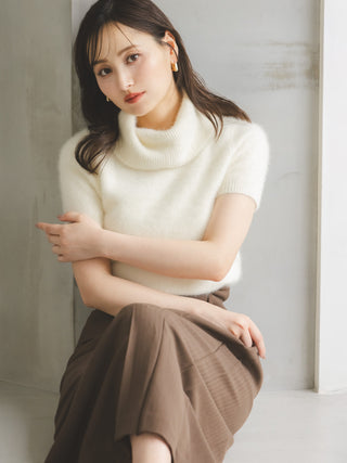 Fox Fur Turtle Pullover