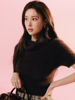 Fox Fur Turtle Pullover