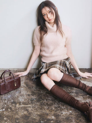 Fox Fur Turtle Pullover