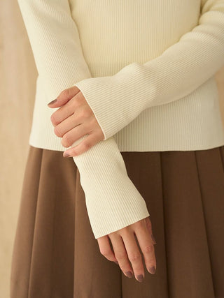 Half-Zip Polo Knit Pullover