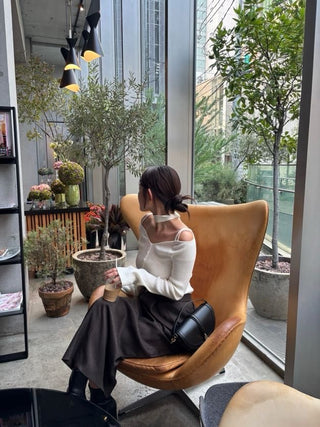 Knit Pullover with Tie