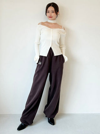 Knit Pullover with Tie