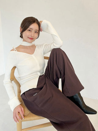 Knit Pullover with Tie