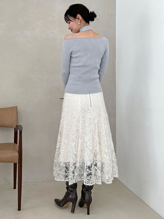 Knit Pullover with Tie