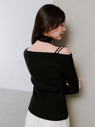 Knit Pullover with Tie