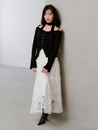 Knit Pullover with Tie