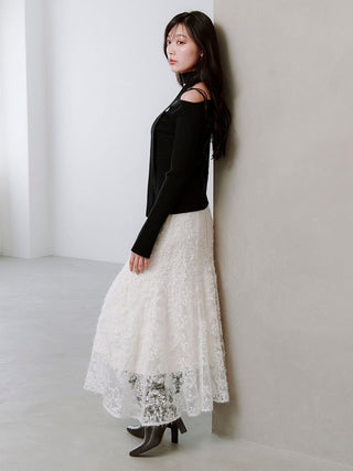 Knit Pullover with Tie