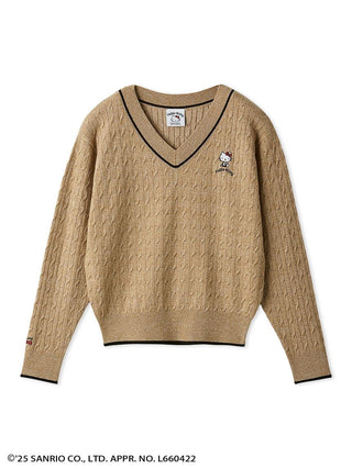 [HELLO KITTY]Cable Pullover