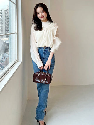 Sustainable Sheer Shirt Docking Pullover