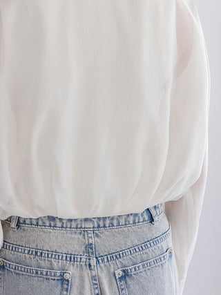 Sustainable Sheer Shirt Docking Pullover